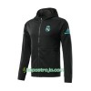 Real Madrid Träningsjacka Hood 2017-18 Svart